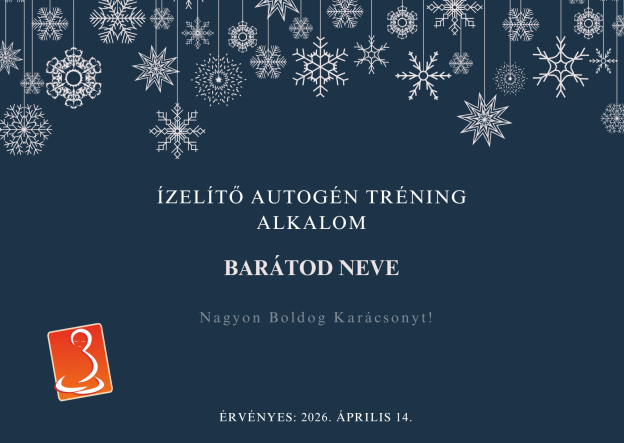 Autogén tréning ajándékutalvány vásárlása